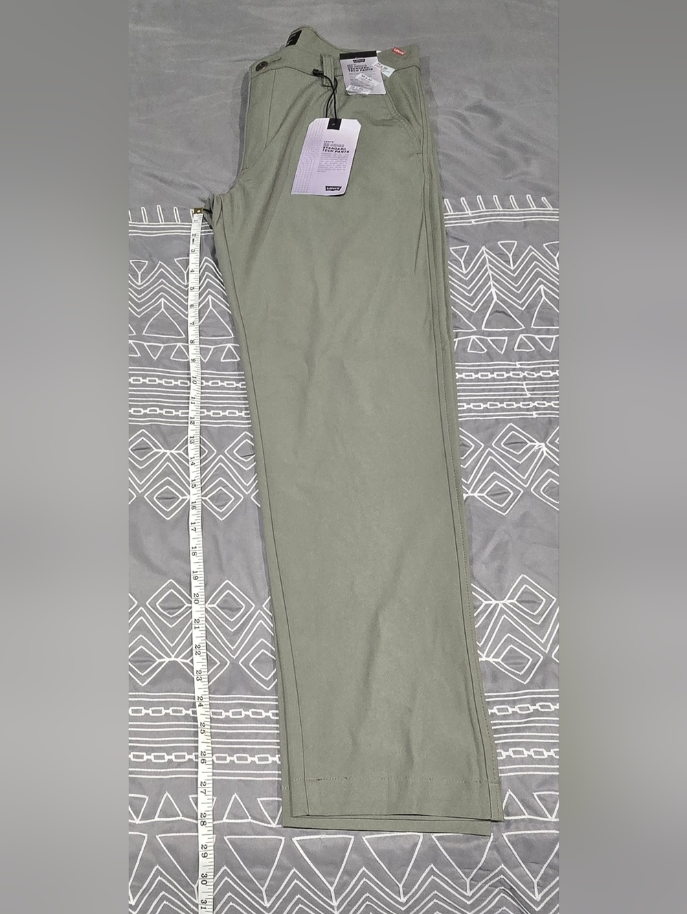 Levis Mens XX Chino Standard Tech Pants Size 32x30 - Picture 3 of 10